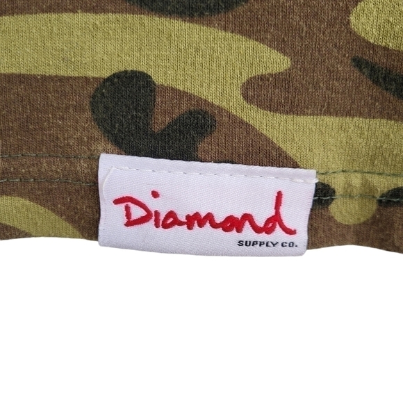 TRAVIS Scott x Diamond Supply Camoflauge Graphic Tee Shirt Small - Picture 5 of 8